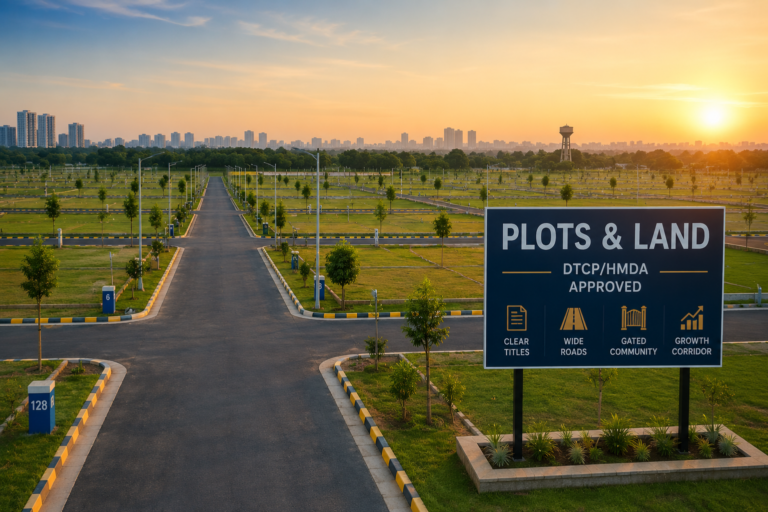 Premium plots Tellapur